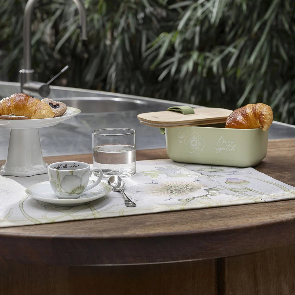 Thun - Set 2 tovagliette antimacchia e porta pranzo Bloom | Rohome | Rohome
