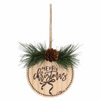 Thun - set 3 Addobbo natale in legno | rohome | Rohome