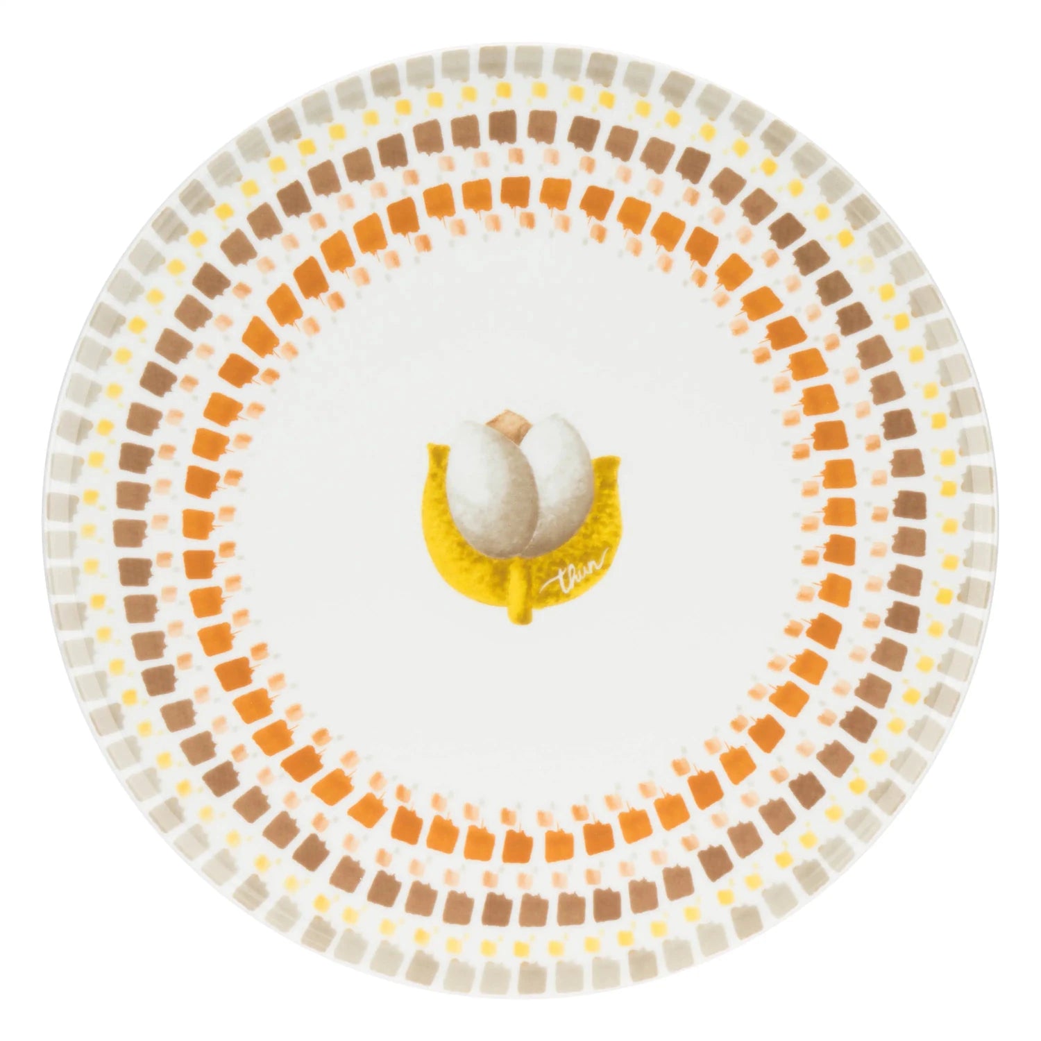 Thun - Set 3 ciotoline con piatto linea Tulipani | Rohome | Rohome