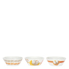 Thun - Set 3 ciotoline con piatto linea Tulipani | Rohome | Rohome