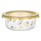 Thun- set 3 contenitori ermetici in vetro linea bloom| rohome | Rohome