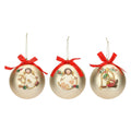 Thun - set 3 palle di natale oro grande | rohome | Rohome