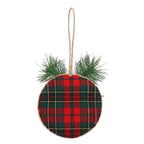 Thun - set 4 Addobbo di natale in tessuto | rohome | Rohome