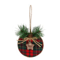 Thun - set 4 Addobbo di natale in tessuto | rohome | Rohome