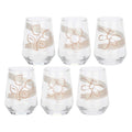 Thun - Set 6 bicchieri in vetro linea Thun Elegance | Rohome | Rohome