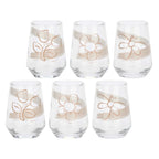 Thun - Set 6 bicchieri in vetro linea Thun Elegance | Rohome | Rohome