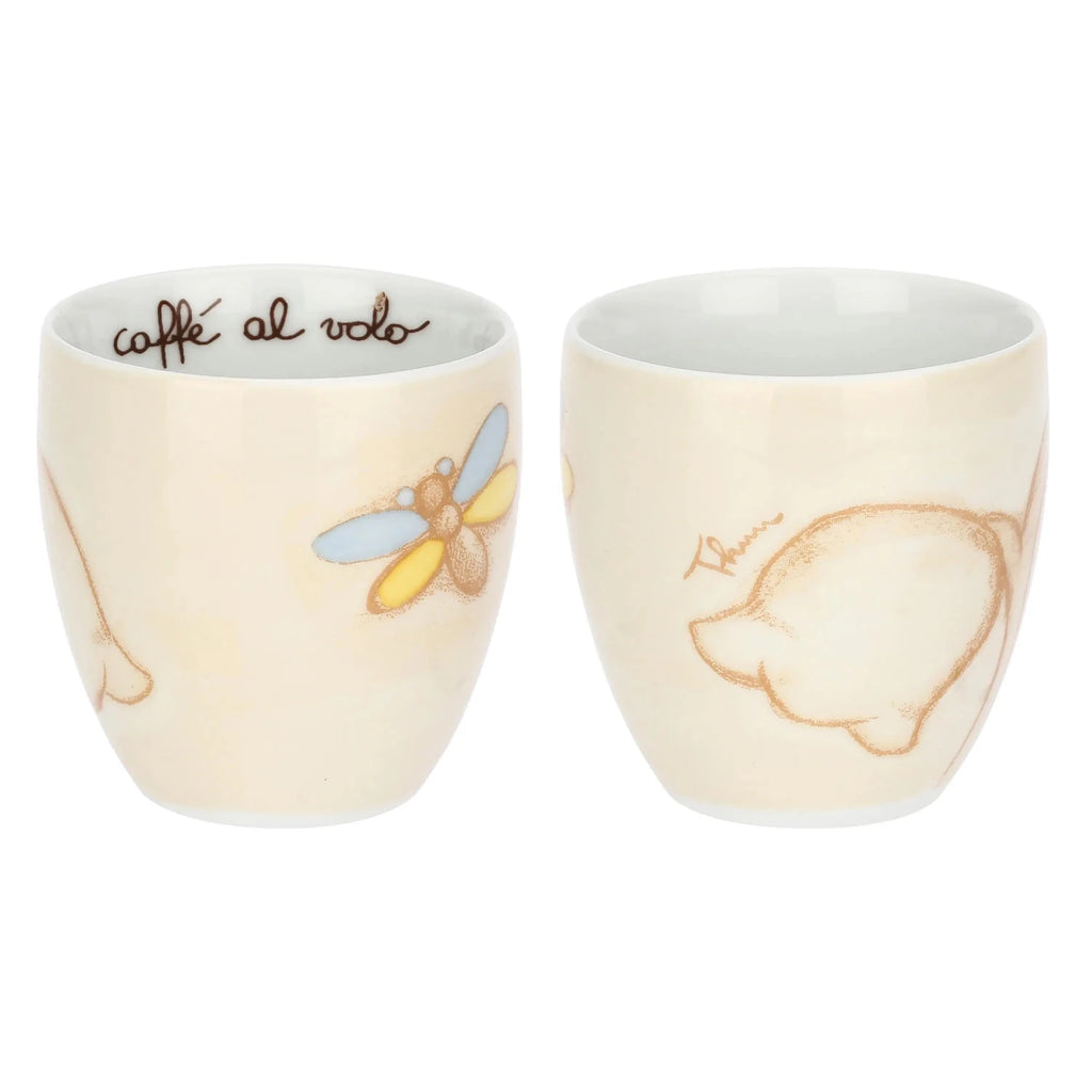 Thun - Set 6 caffeini in porcellana elegance | Rohome | Rohome