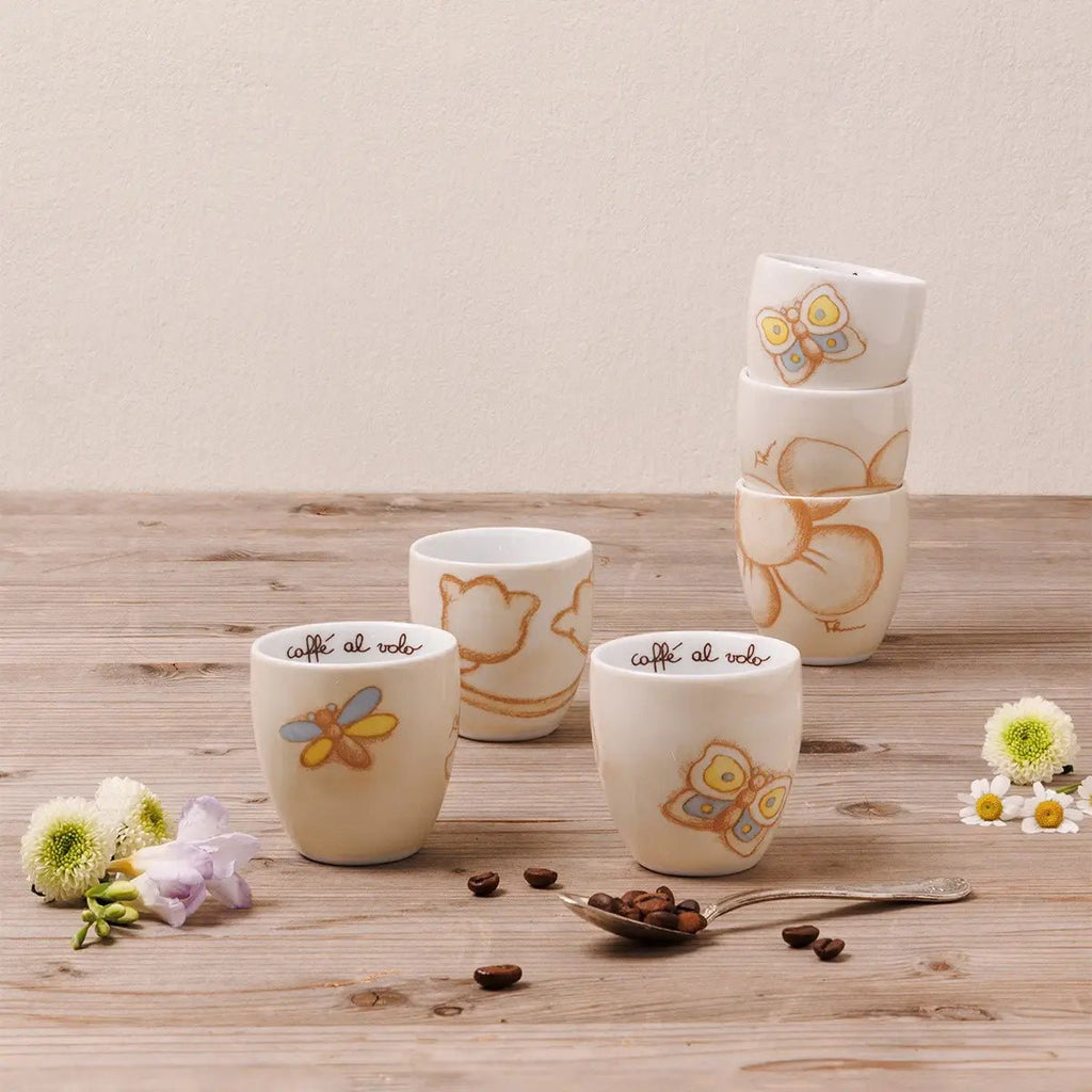 Thun - Set 6 caffeini in porcellana elegance | Rohome | Rohome