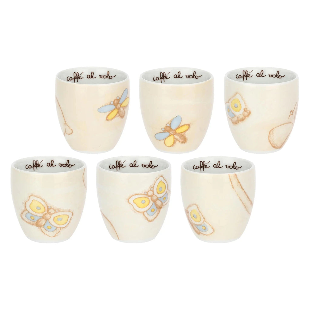 Thun - Set 6 caffeini in porcellana elegance | Rohome | Rohome