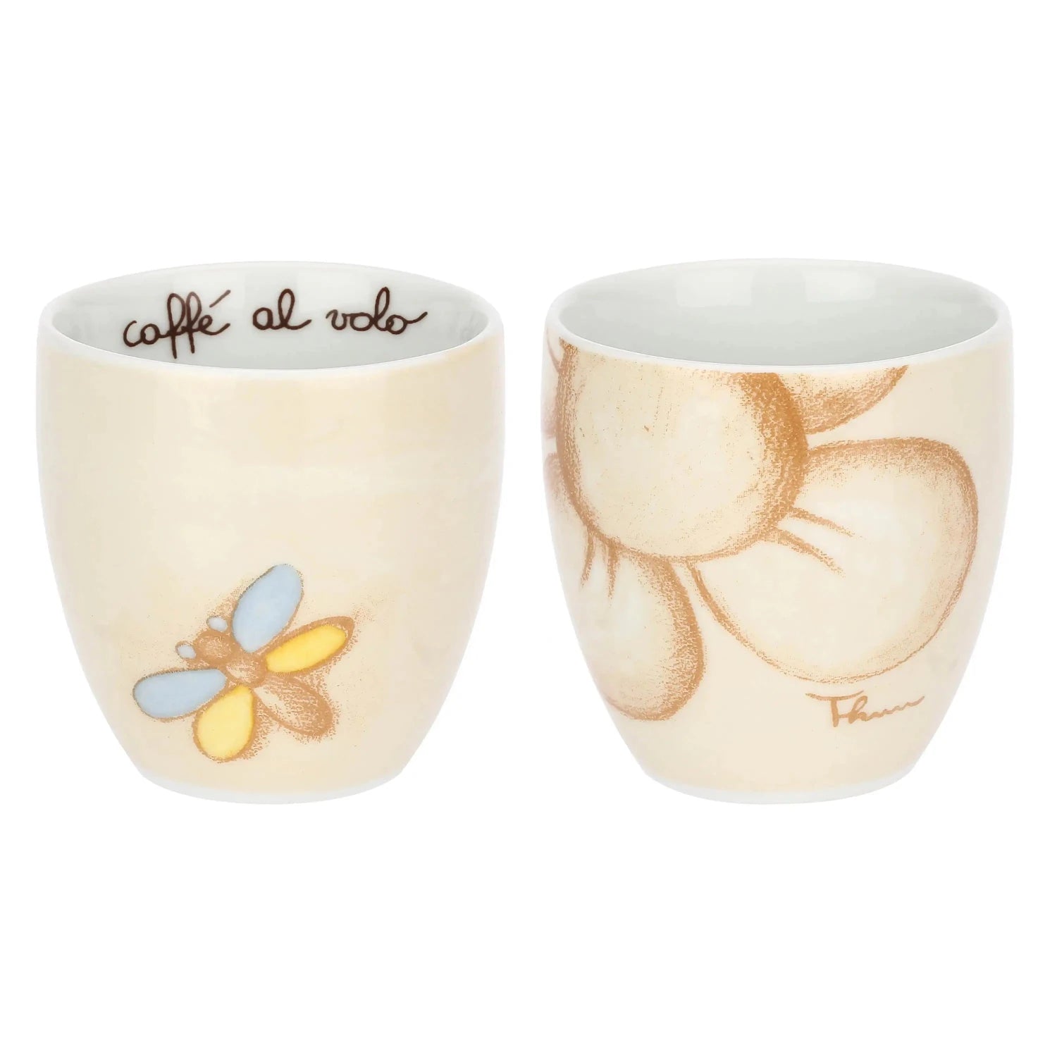 Thun - Set 6 caffeini in porcellana elegance | Rohome | Rohome