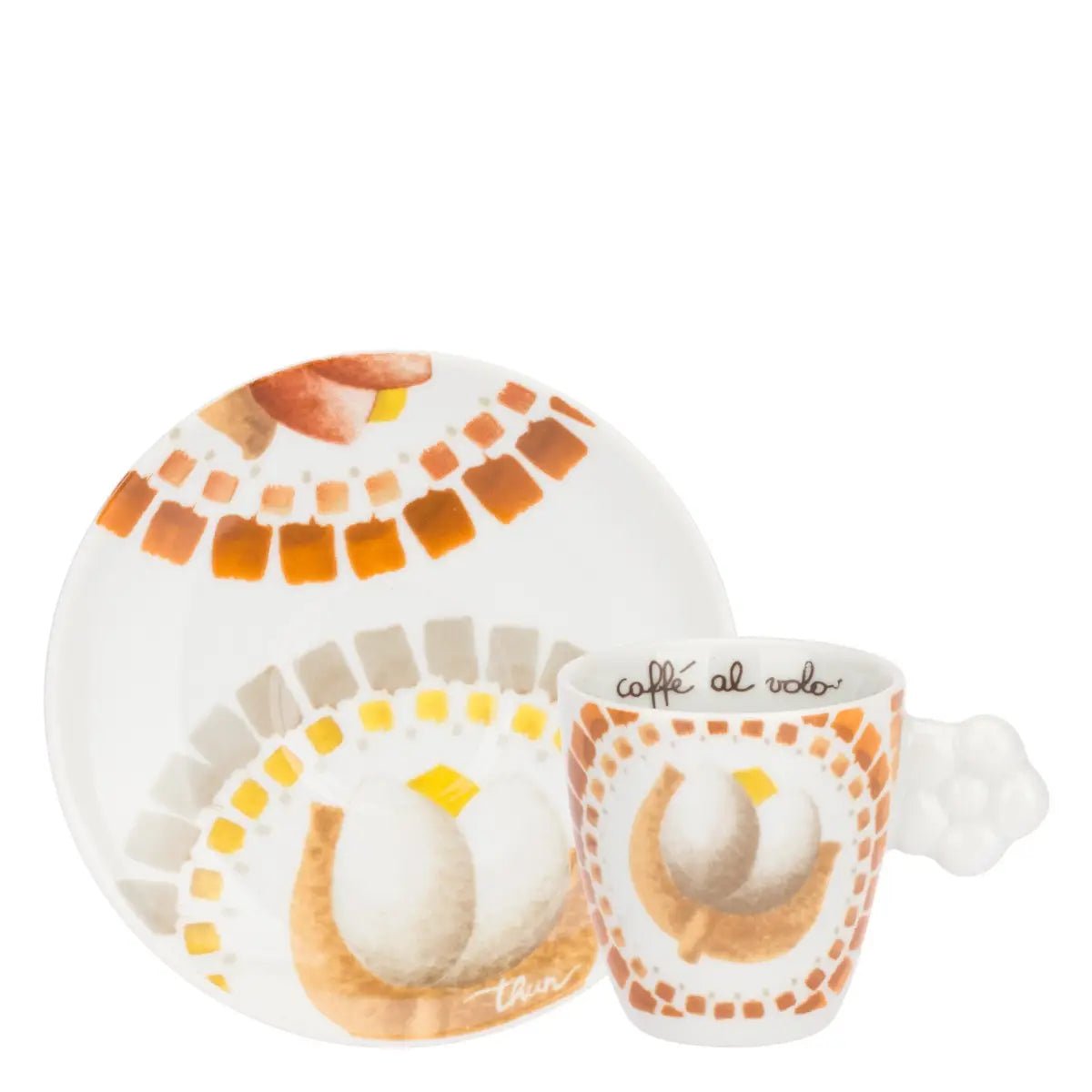 Thun - Set 6 tazzine Thun linea Tulipani | Rohome | Rohome