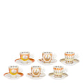 Thun - Set 6 tazzine Thun linea Tulipani | Rohome | Rohome