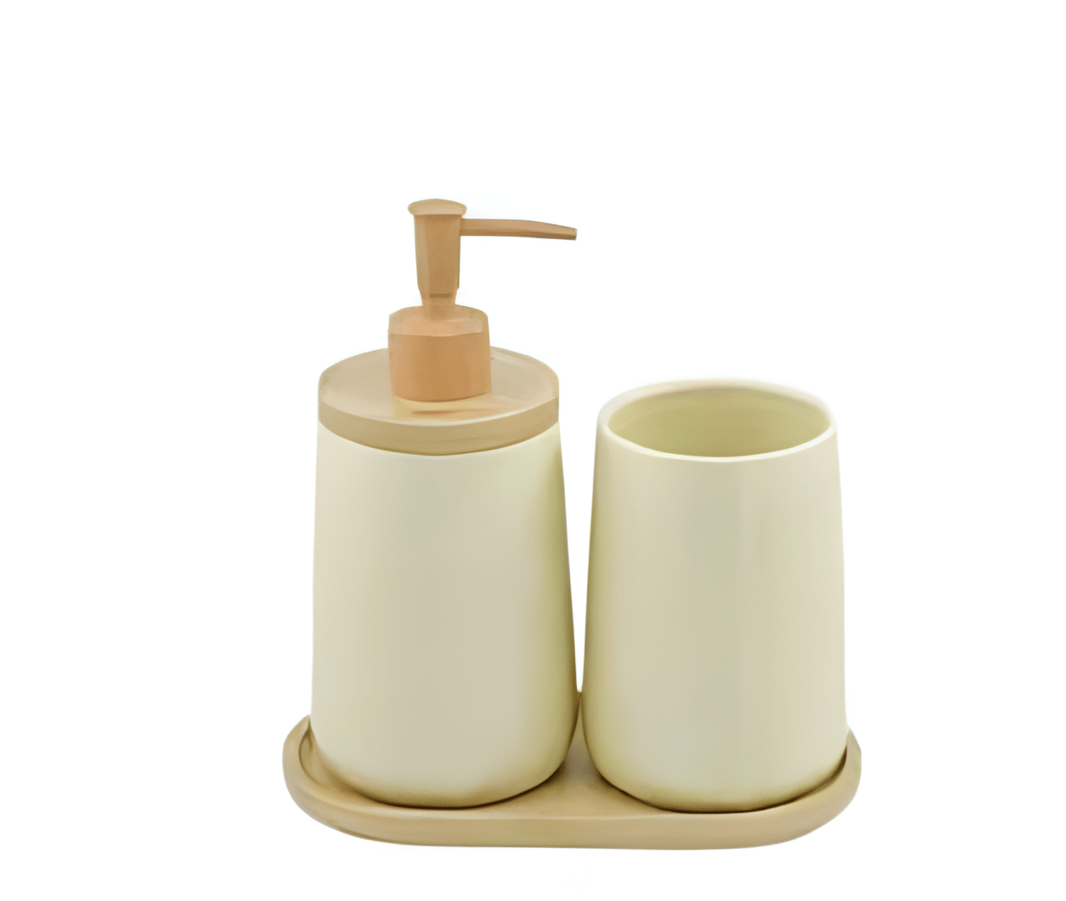Thun - Set bagno country bloom champagne | Rohome | Rohome