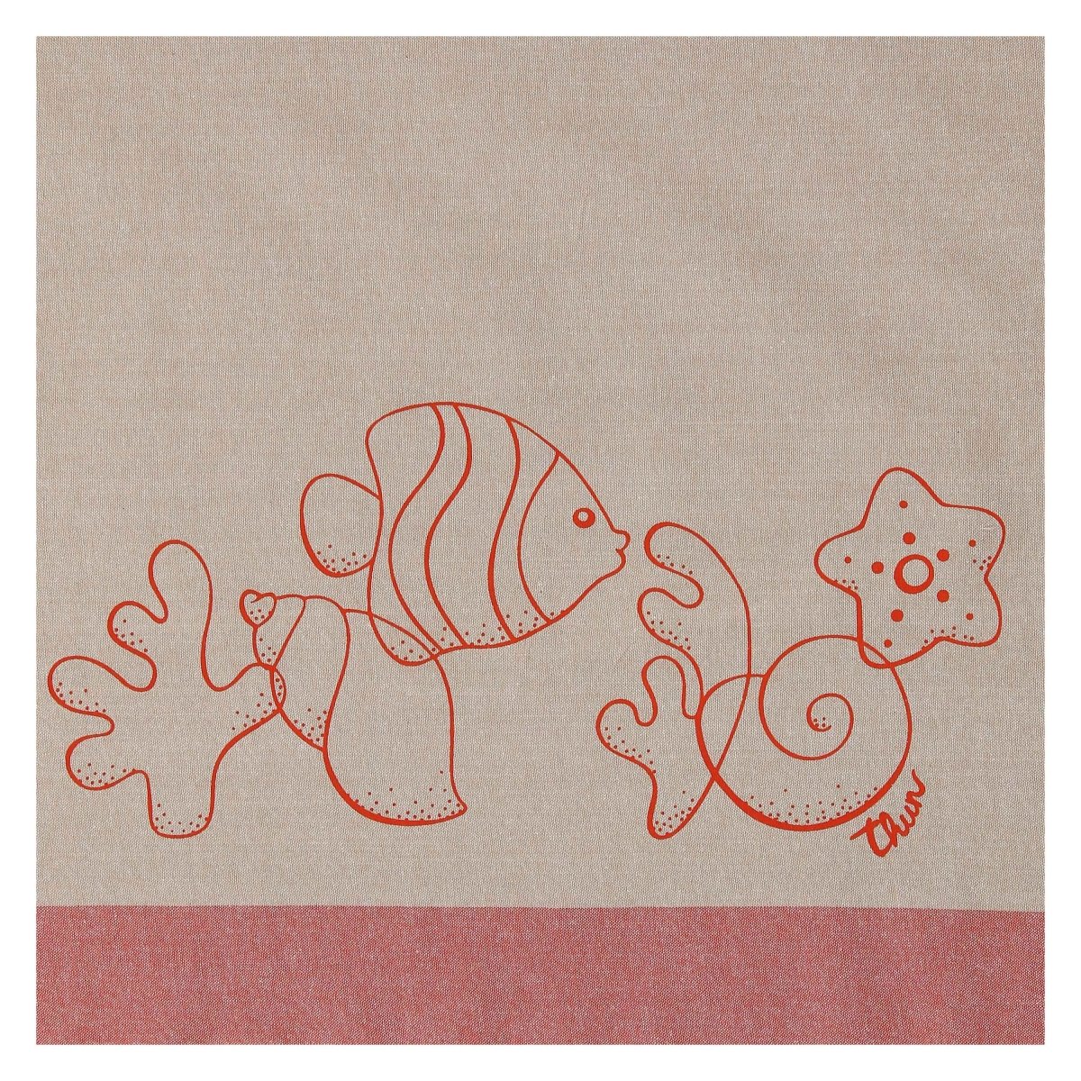 Thun - Set borsa, pochette e telo mare Mare da amare | Rohome - Rohome