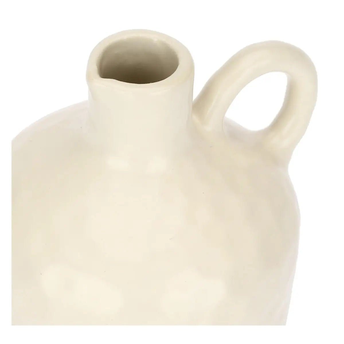 Thun - Set Oliera con olio in ceramica bianco antico | Rohome | Rohome