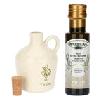 Thun - Set Oliera con olio in ceramica bianco antico | Rohome | Rohome