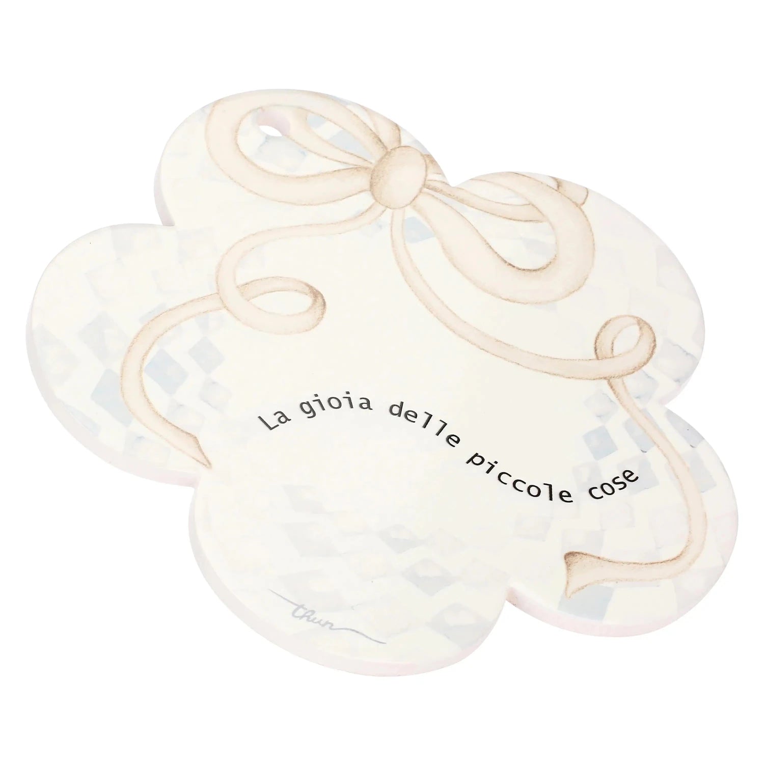 Thun - Sottopentola in porcellana fiore | Rohome | Rohome