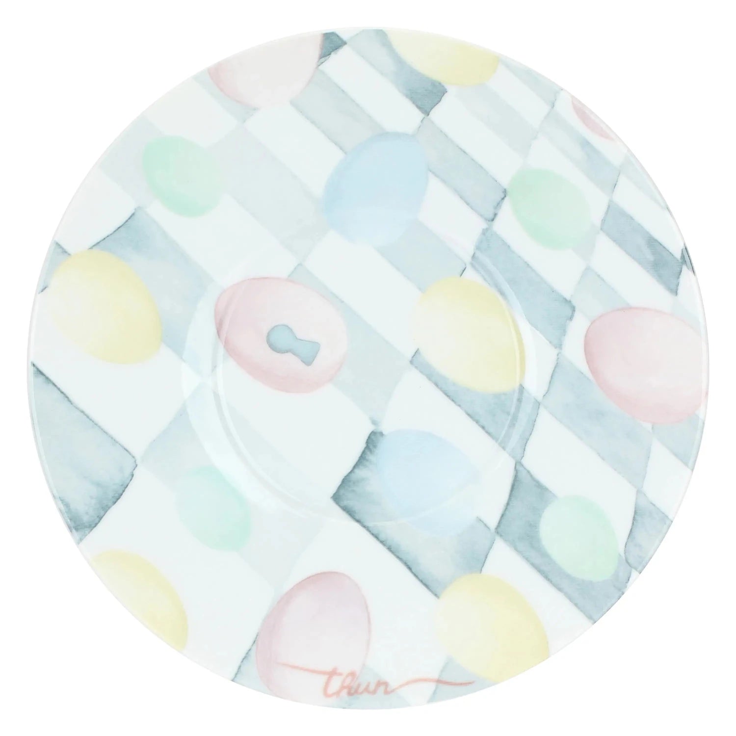 Thun - Tazza colazione con piattino in porcellana Incanto | Rohome | Rohome