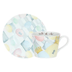 Thun - Tazza colazione con piattino in porcellana Incanto | Rohome | Rohome