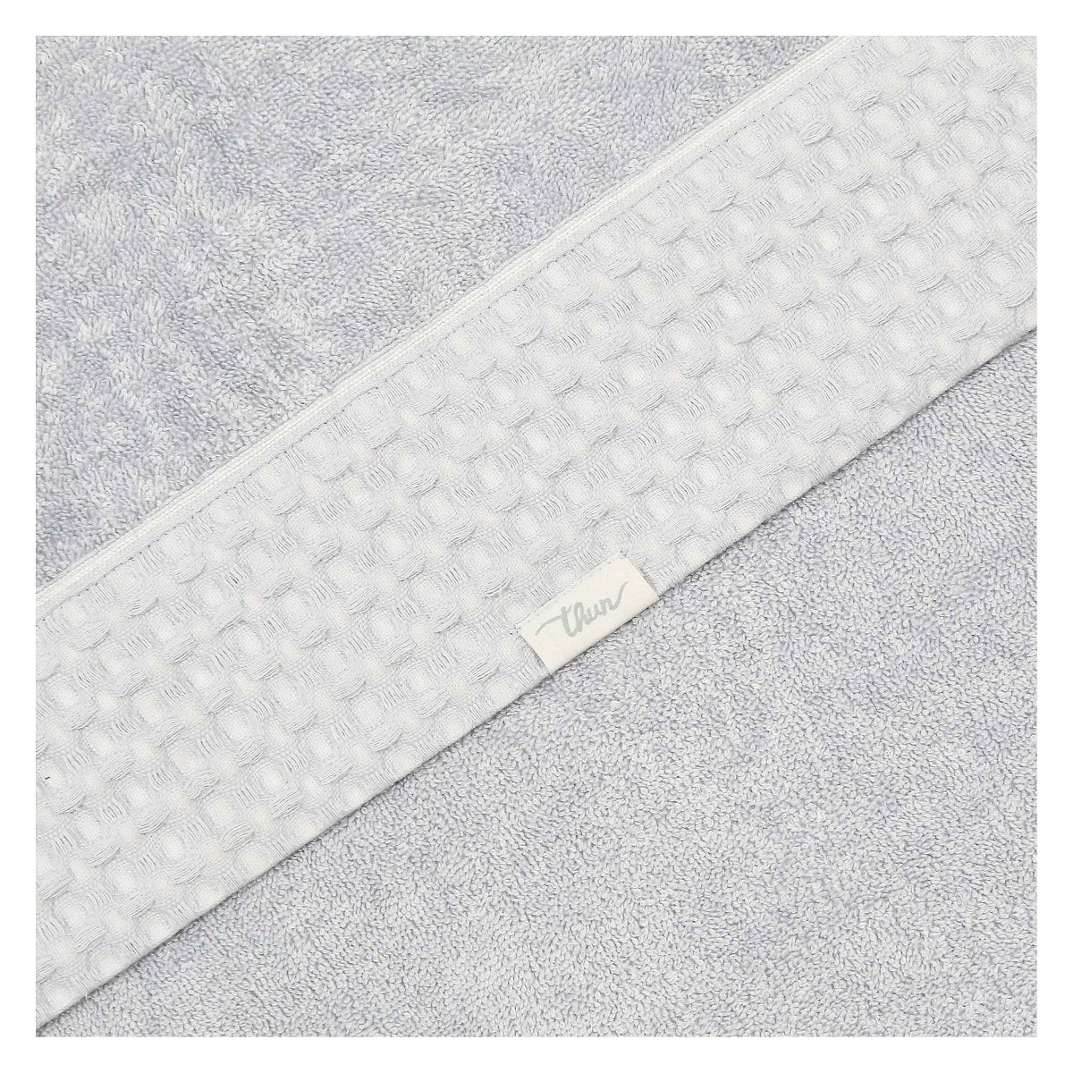 Thun - Telo doccia in cotone colore azzurro | Rohome - Rohome