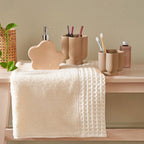 Thun - Telo doccia in cotone colore crema | Rohome - Rohome