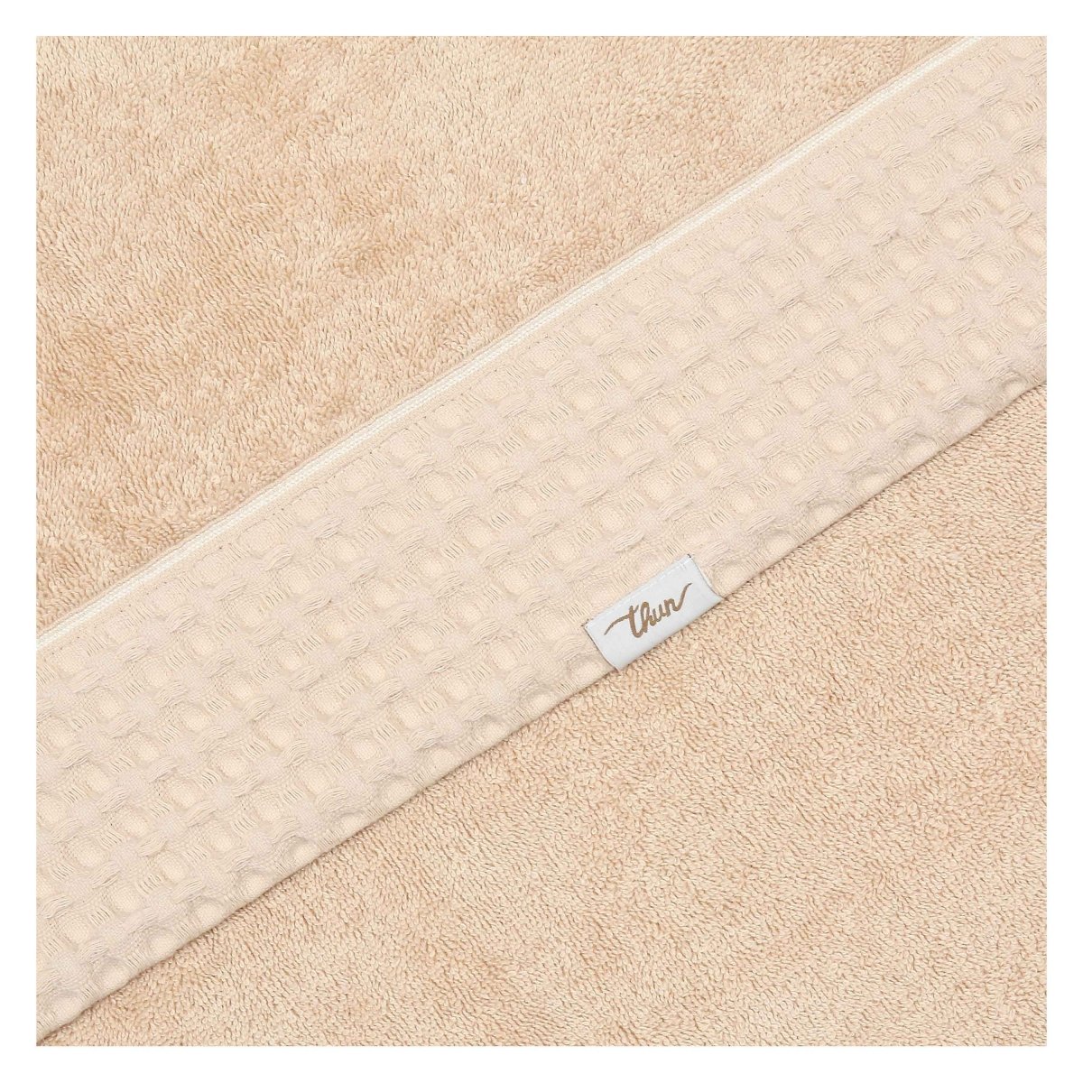 Thun - Telo doccia in cotone colore tortora | Rohome - Rohome