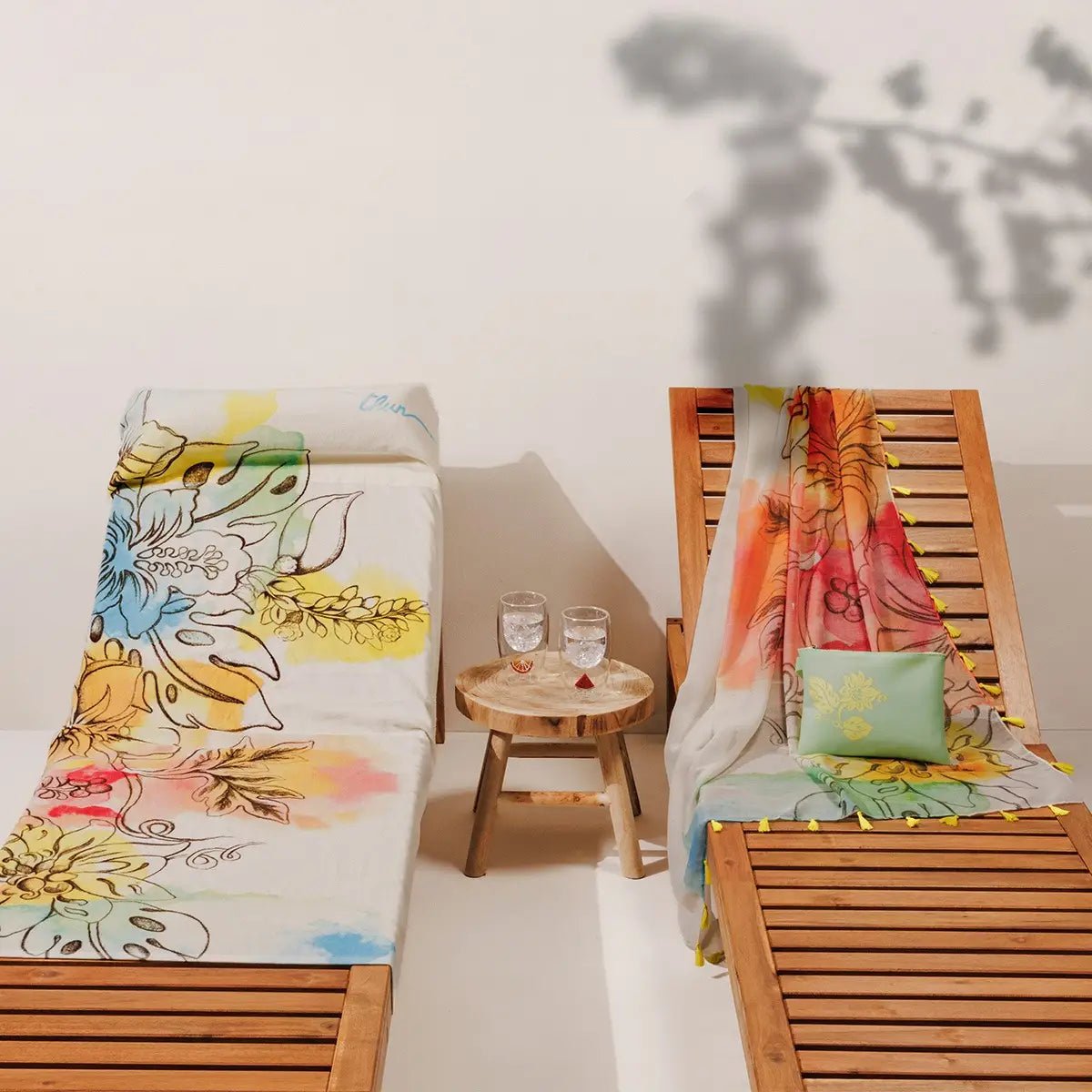 Thun - Telo mare con cuscino Eleganza Esotica | Rohome | Rohome