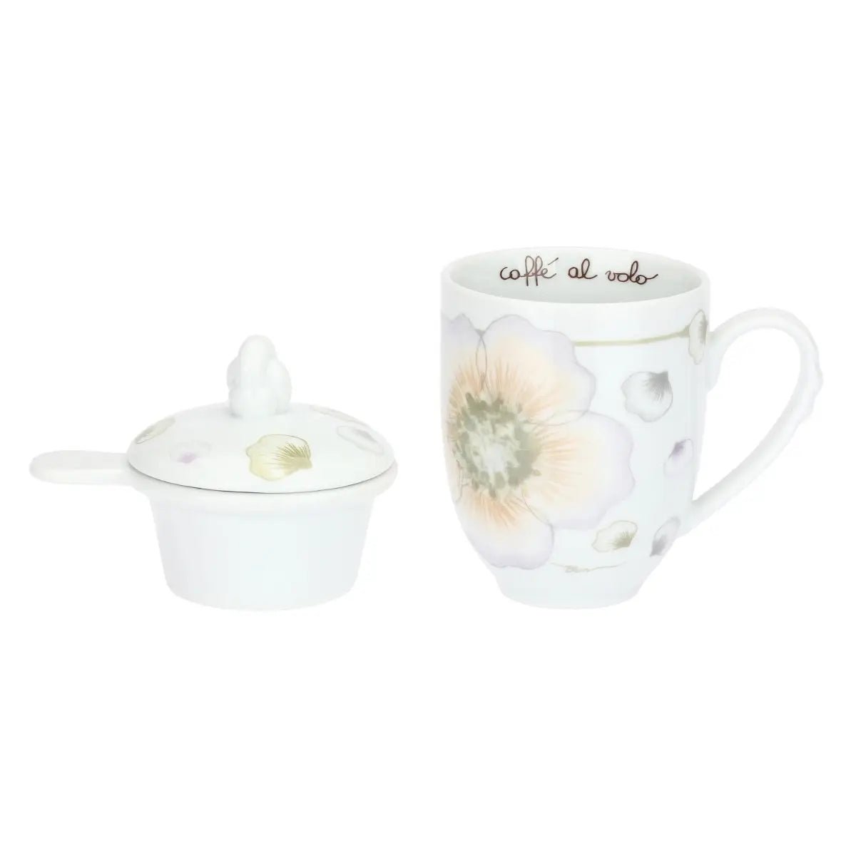 Thun - Tisaniera in porcellana Bloom | Rohome | Rohome