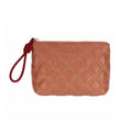 Thun – Trousse in ecopelle trapuntata colore moka/ribes | Rohome | Rohome