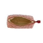 Thun – Trousse in ecopelle trapuntata colore moka/ribes | Rohome | Rohome