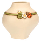 Thun - Vaso in ceramica con coccinella Country Bloom, medio | Rohome | Rohome