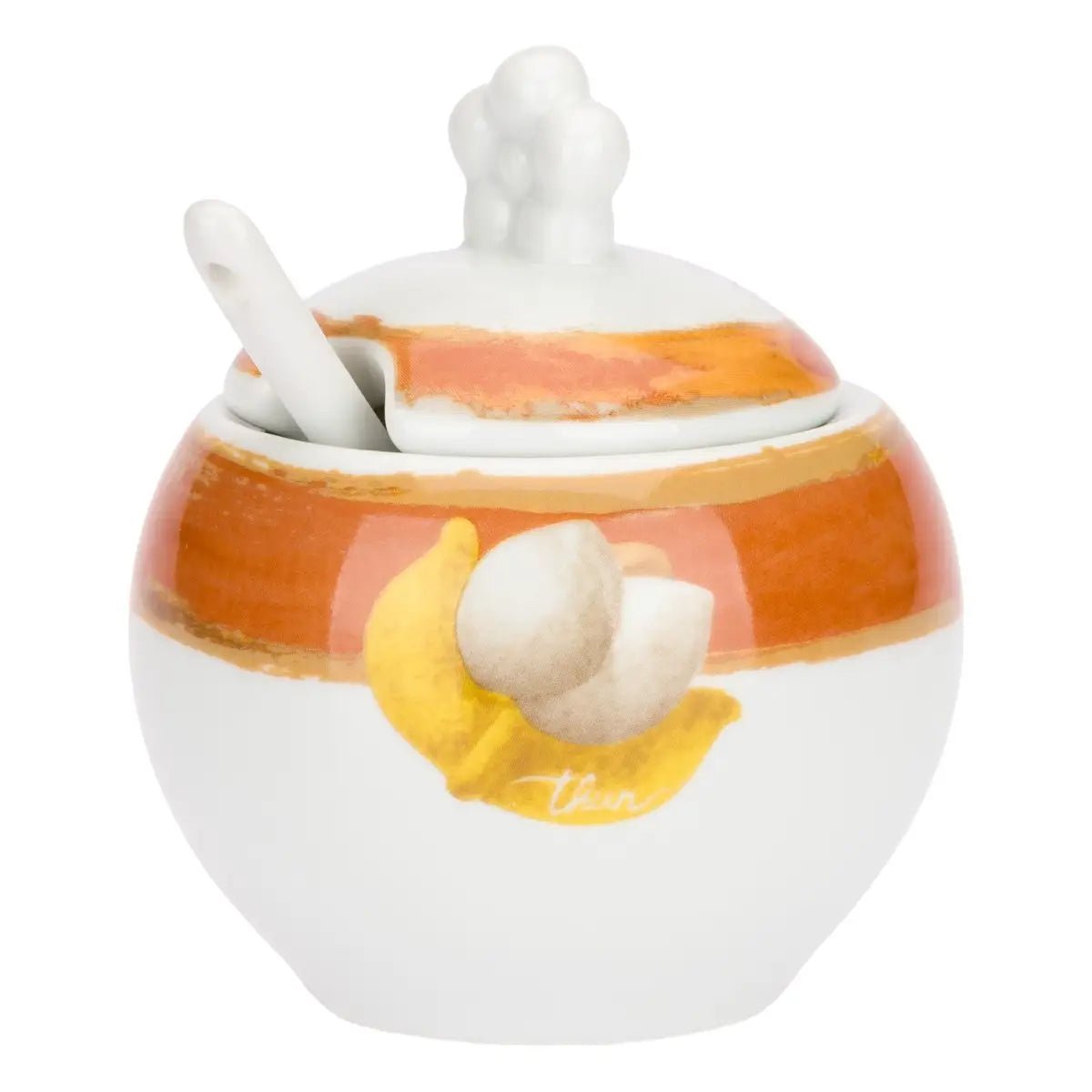 Thun - zuccheriera con cucchiaino linea Tulipani| rohome | Rohome