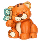 Tigre Thea Thun con farfalla in ceramica | Rohome