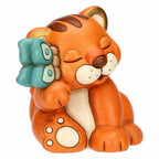 Tigre Thea Thun con farfalla in ceramica | Rohome