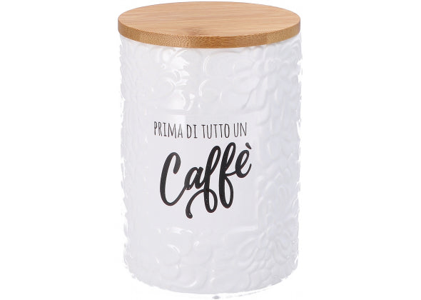 Set 3 barattoli colore bianco in ceramica | rohome