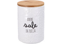 Set 3 barattoli colore bianco in ceramica | rohome
