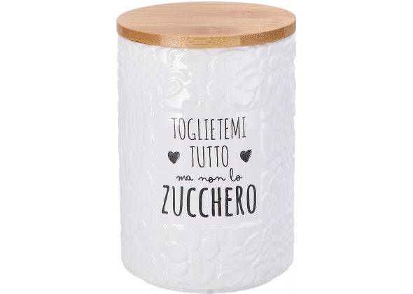Set 3 barattoli colore bianco in ceramica | rohome