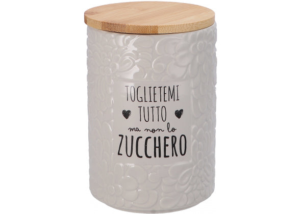 Set 3 barattoli colore tortora in ceramica | rohome