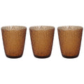 Tognana - 3 bicchieri acqua ambra davor | rohome | Rohome