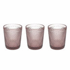 Tognana - 3 bicchieri acqua diamante ciclamino | rohome - Rohome