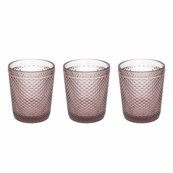 Tognana - 3 bicchieri acqua diamante ciclamino | rohome - Rohome