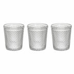 Tognana - 3 bicchieri acqua diamante trasparente | rohome - Rohome