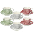 Tognana - 6 tazzine caffè colorate petra | rohome | Rohome