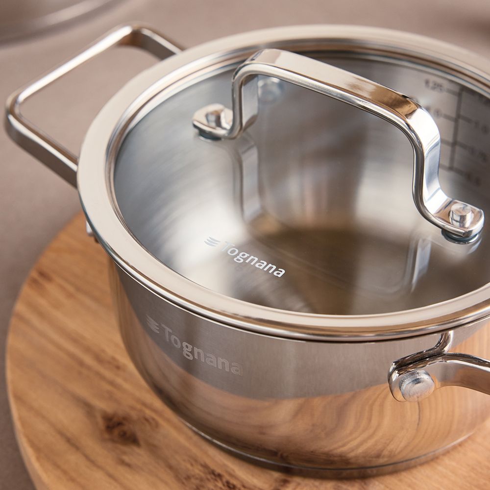 Tognana - Casseruola 24 cm Iconiqa Acciaio Inox | Rohome | Rohome