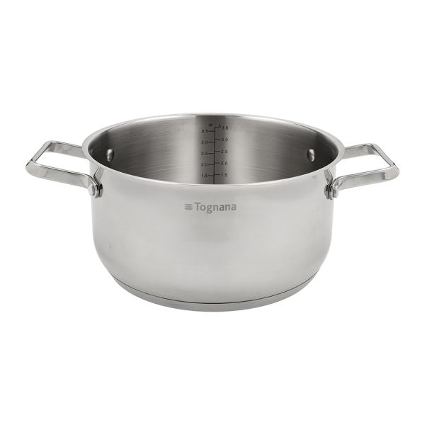 Tognana - Casseruola 24 cm Iconiqa Acciaio Inox | Rohome | Rohome