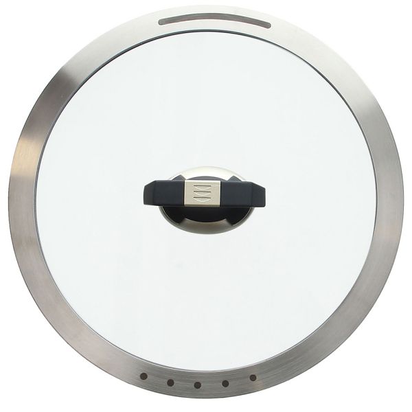 Tognana - Coperchio in vetro Italika Premium con fori d.28cm | Rohome | Rohome