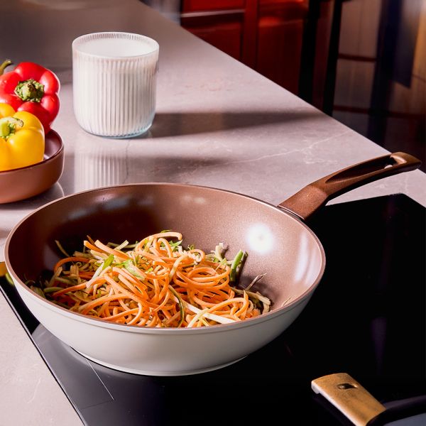 Tognana - Padella Wok 1 manico 28 cm Sintonia | Rohome | Rohome
