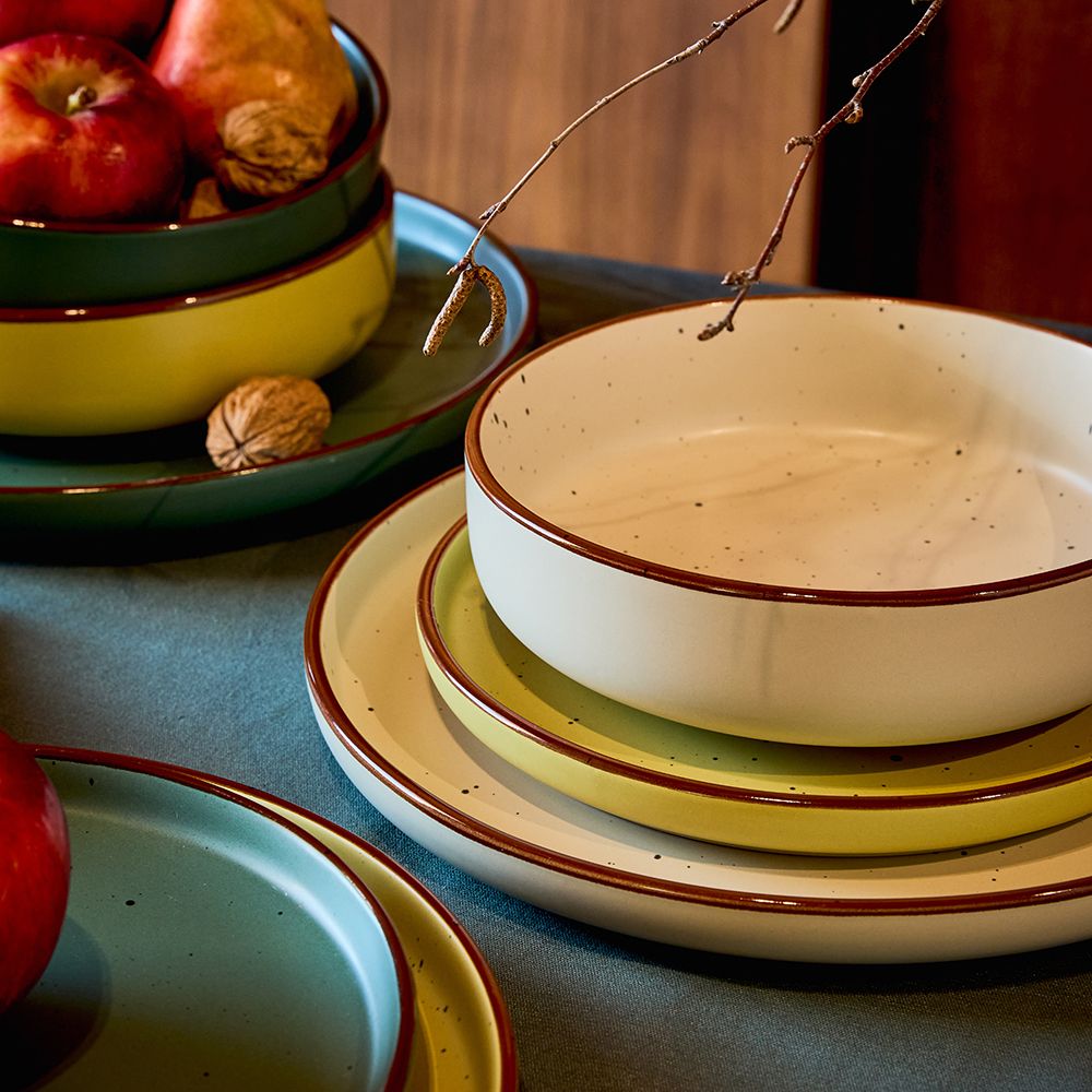 Tognana - Servizio di piatti 18pz Urban Ardenne in stonware | Rohome | Rohome