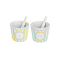 Tognana - Set 2 coppette con cucchiaio 260cc | Rohome | Rohome