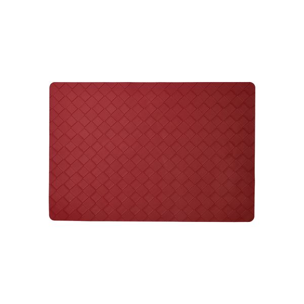 Tognana - Tovaglietta 45x30cm in pvc ecopelle rossa | Rohome | Rohome